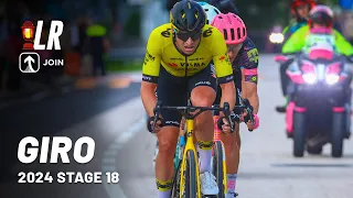 Breakaway On A Too Tight Leash | Giro d'Italia 2024 Stage 18 | Lanterne Rouge x JOIN Cycling