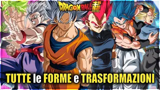 TUTTE le FORME e TRASFORMAZIONI SAIYAN in Dragon Ball SPIEGATE