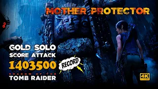 New record - Shadow of the Tomb Raider - Mother Protector - Score Attack - Solo - Gold