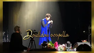 Димаш/Dimash concert in Düsseldorf - Daididau acapella with the audience (fancam 09.04.22)