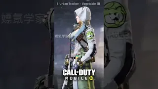 Every Urban Tracker Skin In COD Mobile!😏 12 Incredible Urban Tracker Skins!