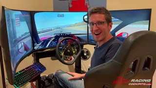 Sim Racing Monitor Alignment Guide - Racing Cockpits RCP PRO Triple & Sport Triple