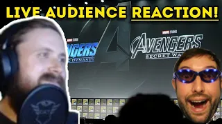 Forsen Reacts to MARVEL COMIC-CON 2022 FULL ANNOUNCEMENT! (AUDIENCE REACTION)