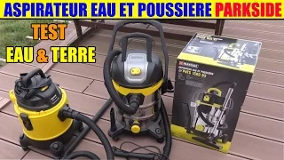 aspirateur eau et poussiere parkside lidl pnts 1500 1400 1300 test