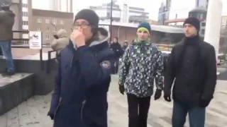 Митинг в поддержку Навального в Екатеринбурге.