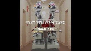 New Kent Milling Machines #millingmachine #spookyseason #spooky #kentusa #kent #metalworking