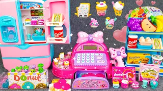 Satisfying with Unboxing Cute Pink Kitchen Playset Collection, Cash Register & Refrigerator | ASMR