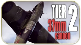 War Thunder | TIER 2 37mm Cannon | Lagg-3-34 plane gameplay