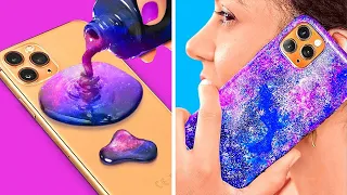 ARTESANATOS PARA CELULAR E IDEIAS COM CANETA 3D E COLA QUENTE || Ideias Incríveis, Por 123 GO! Like