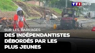 Sur les barrages : des indépendantistes débordés par les plus jeunes