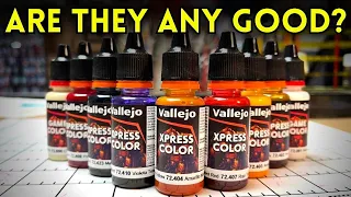 The New Vallejo Line is giving CITADEL a run for their money!!! ( Vallejo Express Colors Review)