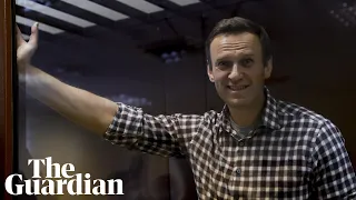 Navalny calls for a 'happy' Russia after losing appeal against prison camp sentence