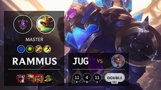 Rammus Jungle vs Lillia - EUW Master Patch 10.19