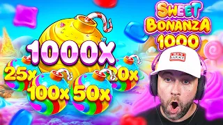 I SPUN in a MAX BET $100,000 BONUS on SWEET BONANZA 1000!! (Bonus Buys)