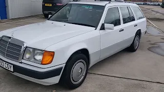 Mercedes Benz 1990 230TE - first polish in 33 years + Swissvax Mystery top coat