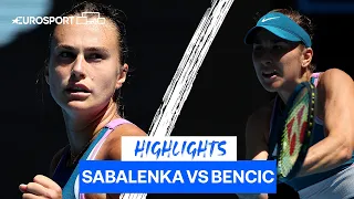 Aryna Sabalenka Powers into Quarter-Finals | Australian Open Highlights | Eurosport Tennis