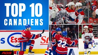 Top-10 Buts marqués par les Canadiens en 2023-2024