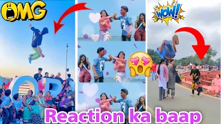 New flip stunt video🔥😱backflip public reaction 😍💞cute girls flips reaction 💃🌈#flip #publicreaction