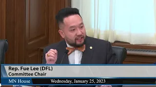 House Capital Investment Committee 1/25/23