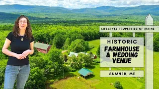 Historic Farmhouse with Barn | Maine Real Estate