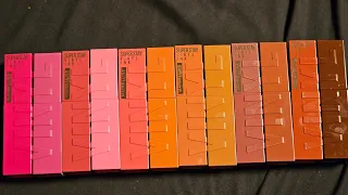 Maybelline Vinyl Lipstick Swatch Second Release