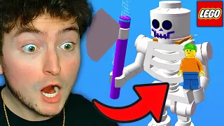 Insane LEGO Skeleton Stumble Guys Map!