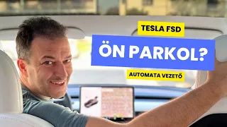 Önparkolás Tesla módra. Mit tud a Hardware 4 és a Hardware 3-as Tesla önparkoló rendszere? Önparkol?