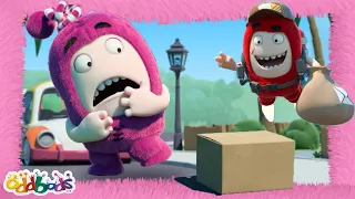 Fuse Delivers a Lot of Jokes, But Newt Never Seems to Get Them! 📦 | Oddbods Cartoons