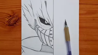 How to Draw  Deku ( Vigilante ) | My Hero Academia | Deku step_by_step easy