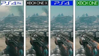 RAGE 2 | PRO vs ONEX vs ONE vs PS4 | Graphics & fps Comparison