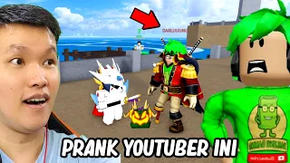 AKU PURA-PURA BAIK UNTUK PRANK YOUTUBER INI DI BLOX FRUITS ROBLOX!