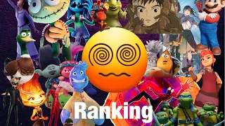 Ranking and reviewing animated films of 2023