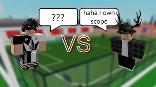 He was QUITE TOXIC to me, so I 1v1'd him. | Roblox (TPS: Street Soccer)