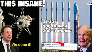 It's mind-blowing! What SpaceX just did in Florida that makes NASA crazy, Elon reacts...