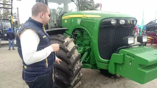 John Deere 8200, 8220, 6830 ● UkrAgroExpo 2018 ● FS-TV [восстановленное видео]