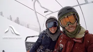 Powder day at Grand Targhee