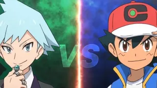 Ash VS Steven stone - Full Battle | Pokemon AMV