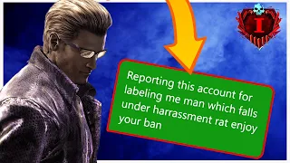 Rank 1 Wesker Makes Survivors Rage In The DMs  - 'IM REPORTING YOUR ACCOUNT"