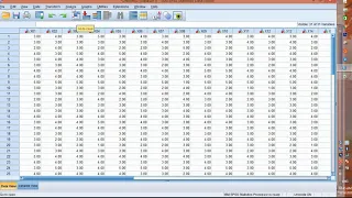 SPSS TO TEST VALIDITY RELIABILITY AND DESCRIPTIVE STATISTICS