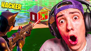 ME MATA un HACKER en FORTNITE en 2023 *muy descarado*