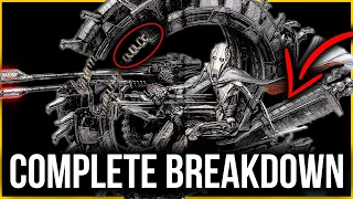 This thing should have been on the frontlines! General Grievous Wheel Bike COMPLETE Breakdown