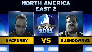 nycfurby (Dhalsim) vs. RushdownV2 (Urien) - Top 8 - Capcom Pro Tour 2021 North America East 2