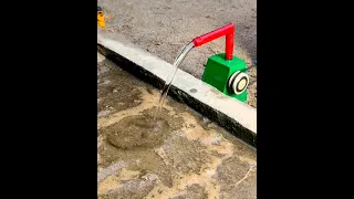 how to make mini water pump science project #1| diy tractor #waterpump #shorts #virel