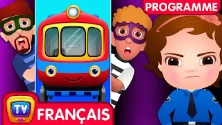 L'évasion du train (The Train Chase) | Ep. 6 | ChuChu TV Police Des Oeufs Surprises