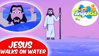 Best Bible stories for kids | Jesus Walks On Water | Animated Bible Stories For Preschool Kids