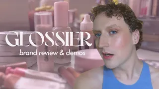The Glossier Video | reviews + demos of skin tint, stretch concealer, cloud paint, g suit, & more