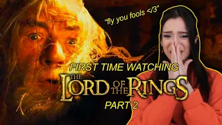 FIRST TIME WATCHING 'THE LORD OF THE RINGS: FELLOWSHIP OF THE RING' extended edition part 2 reaction