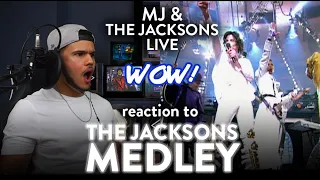 Michael Jackson and The Jacksons Reaction Medley LIVE!! | Dereck Reacts