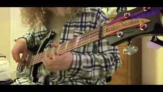 Dimebag’s Floods Solo on Bass Guitar