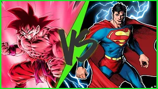 Goku vs Superman DB 10 Year Reanimation Scene 2:13-2:29